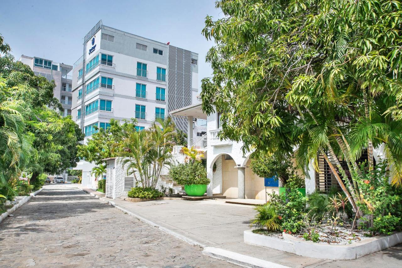 Hotel Santorini Casablanca Papares Bagian luar foto