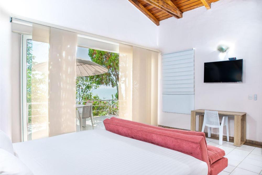 Hotel Santorini Casablanca Papares Bagian luar foto